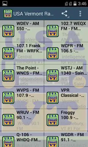 Play USA Vermont Radio