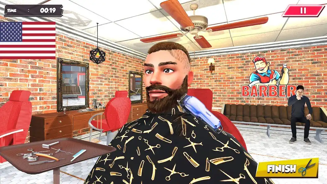 Play US Barber Shop Hair Tattoo Cut  and enjoy US Barber Shop Hair Tattoo Cut with UptoPlay