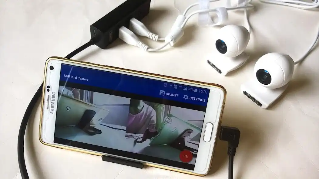 Play USB Dual Camera as an online game USB Dual Camera with UptoPlay
