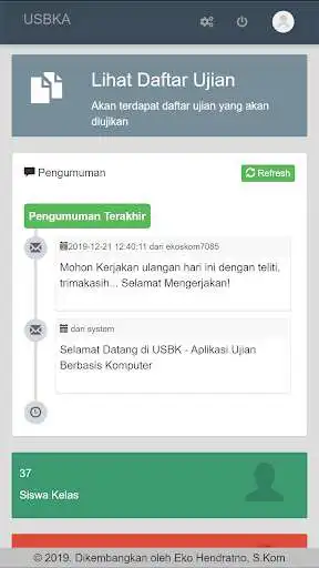 Play USBKA Client - Ujian Sekolah CBT as an online game online USBKA Client - Ujian Sekolah CBT with UptoPlay id.kopas.berkarya.usbkaclient Play USBKA Client - Ujian Sekolah CBT as an online game USBKA Client - Ujian Sekolah CBT with UptoPlay