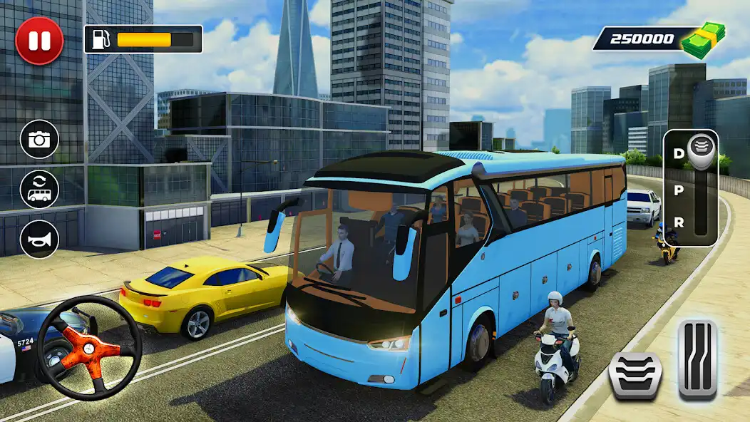 Play US Bus Simulator 2023 Bus Game as an online game US Bus Simulator 2023 Bus Game with UptoPlay