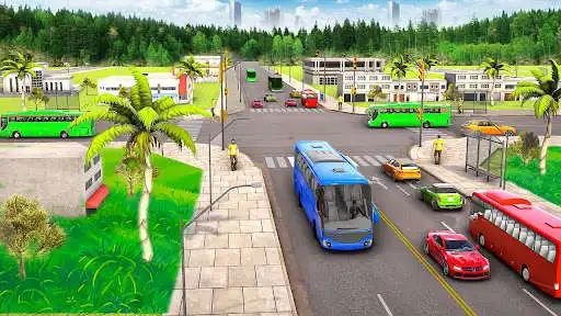Play US Bus Simulator: Bus Games 3D as an online game US Bus Simulator: Bus Games 3D with UptoPlay