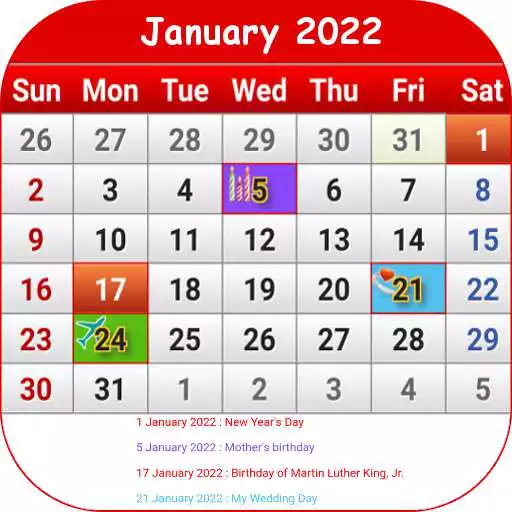 Play US Calendar 2022 APK