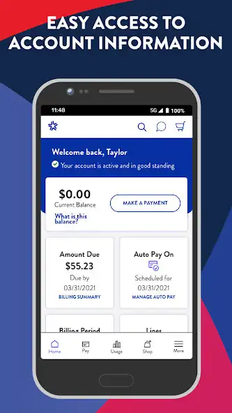 Play UScellular™ – My Account as an online game UScellular™ – My Account with UptoPlay