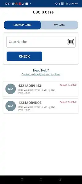 Play USCIS CASE Tracker  and enjoy USCIS CASE Tracker with UptoPlay