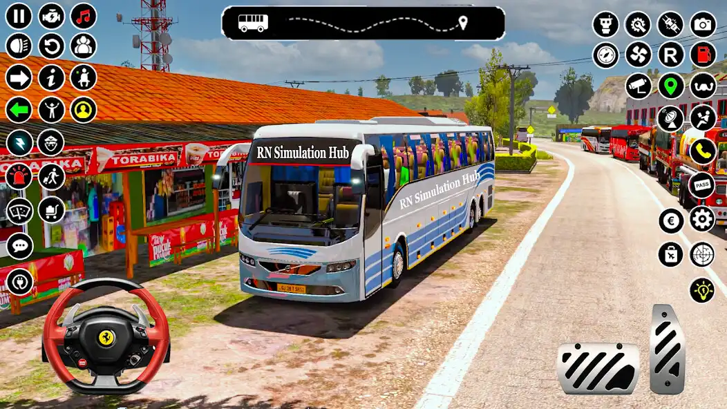 Play US City Coach Simulator 3d as an online game US City Coach Simulator 3d with UptoPlay