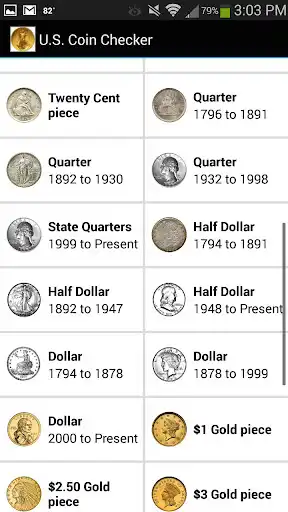 Play U.S. Coin Checker as an online game U.S. Coin Checker with UptoPlay