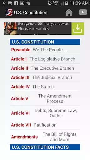 Play U.S. Constitution  and enjoy U.S. Constitution with UptoPlay