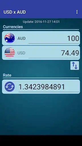 Play APK US Dollar to Australian Dollar  and enjoy US Dollar to Australian Dollar with UptoPlay conversor.conversaotaxasbasico.usdaud