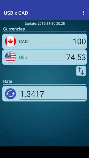 Play US Dollar to Canadian Dollar as an online game US Dollar to Canadian Dollar with UptoPlay