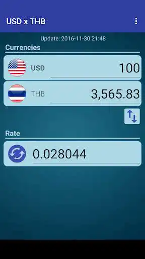 Play APK US Dollar to Thai Baht  and enjoy US Dollar to Thai Baht with UptoPlay conversor.conversaotaxasbasico.usdthb