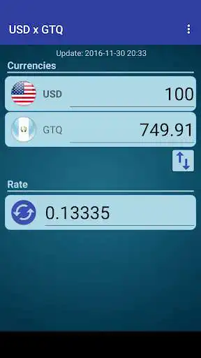Play APK US Dollar x Guatemalan Quetzal  and enjoy US Dollar x Guatemalan Quetzal with UptoPlay conversor.conversaotaxasbasico.usdgtq