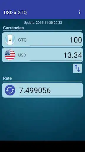 Play APK US Dollar x Guatemalan Quetzal  and enjoy US Dollar x Guatemalan Quetzal with UptoPlay conversor.conversaotaxasbasico.usdgtq