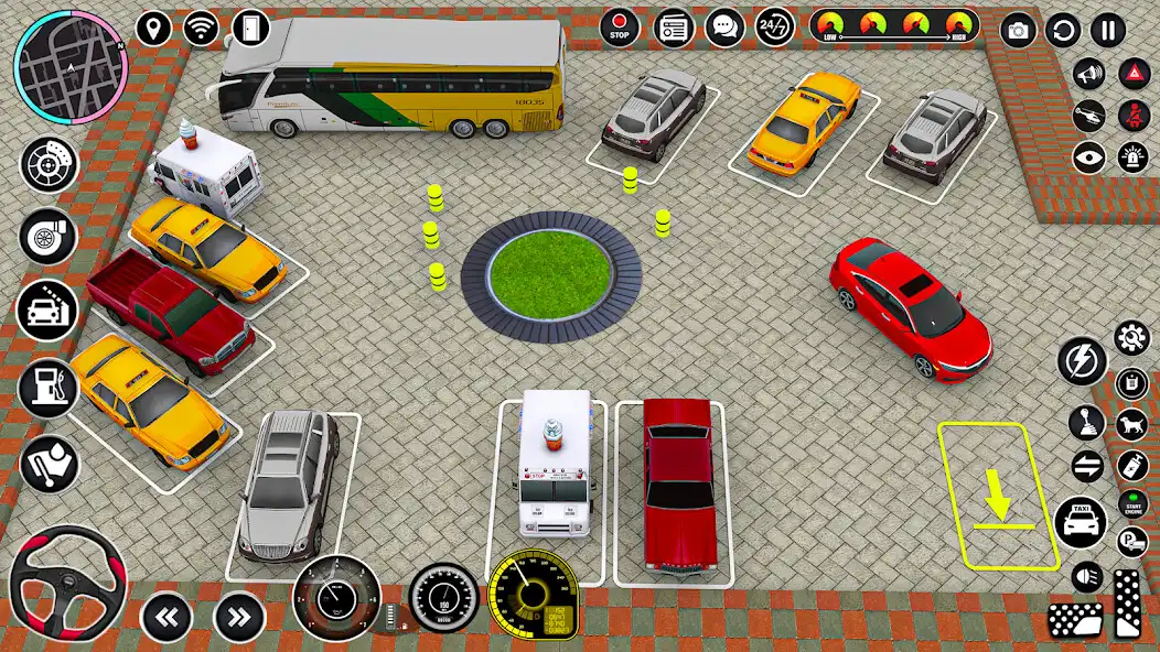 Play US Driving Lessons Car Parking as an online game US Driving Lessons Car Parking with UptoPlay