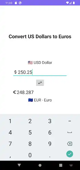 Play USD to EUR - Simple Calculator  and enjoy USD to EUR - Simple Calculator with UptoPlay