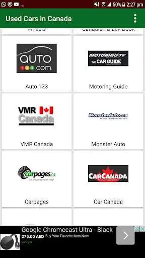 Play Used Cars in Canada  and enjoy Used Cars in Canada with UptoPlay