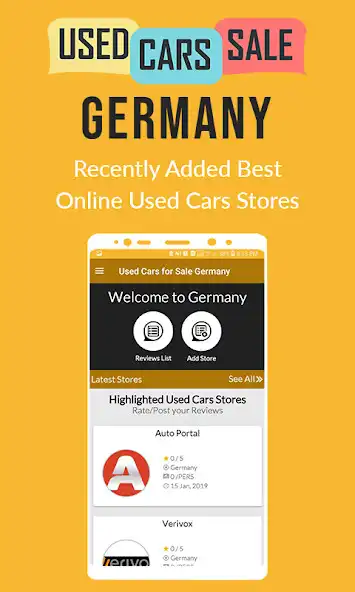 Play Used Cars in Germany  and enjoy Used Cars in Germany with UptoPlay