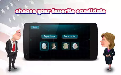 Play US Election Run 2016 as an online game US Election Run 2016 with UptoPlay