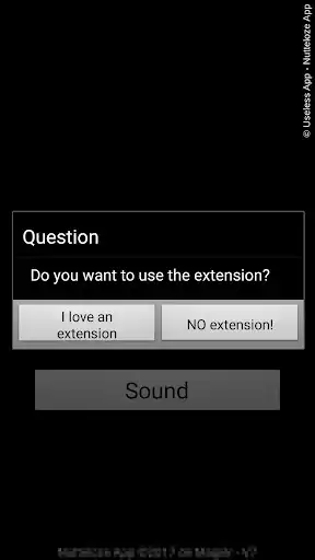 Play useless app