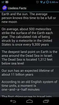 Play Useless Facts  Trivia