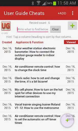 Play User Guide Cheat Sheets  and enjoy User Guide Cheat Sheets with UptoPlay