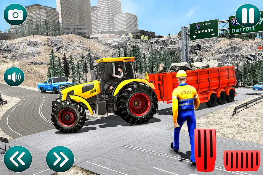 Play US Farming Tractor Cargo Games  and enjoy US Farming Tractor Cargo Games with UptoPlay