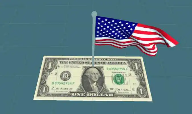 Play US Flag AR - Works /w Dollar