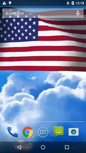 Play US Flag Live Wallpaper  and enjoy US Flag Live Wallpaper with UptoPlay