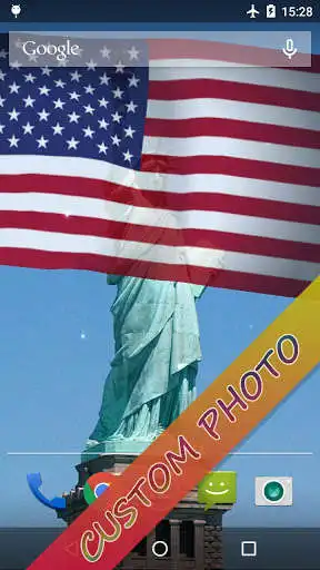 Play US Flag Live Wallpaper as an online game US Flag Live Wallpaper with UptoPlay