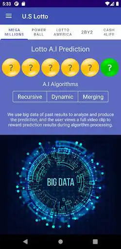 Play US Lotto (A.I Prediction) as an online game US Lotto (A.I Prediction) with UptoPlay