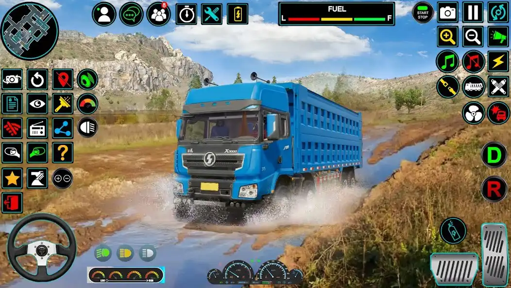 Play US Mud Truck Transport Game 3D  and enjoy US Mud Truck Transport Game 3D with UptoPlay