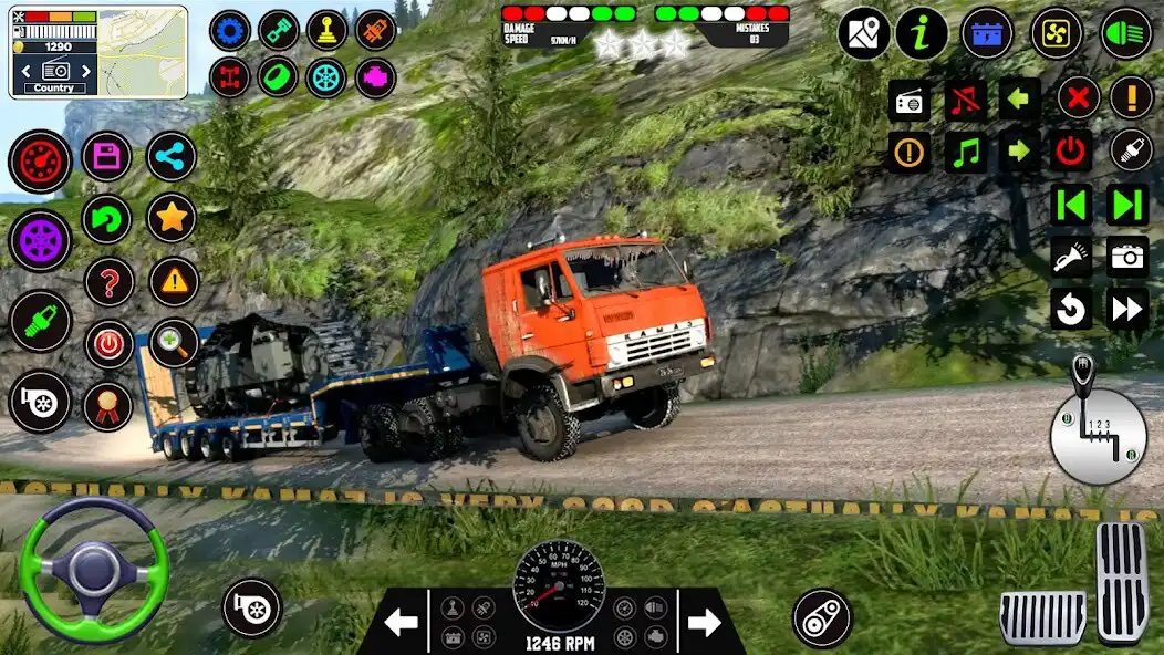 Play US Mud Truck Transport Game 3D as an online game US Mud Truck Transport Game 3D with UptoPlay
