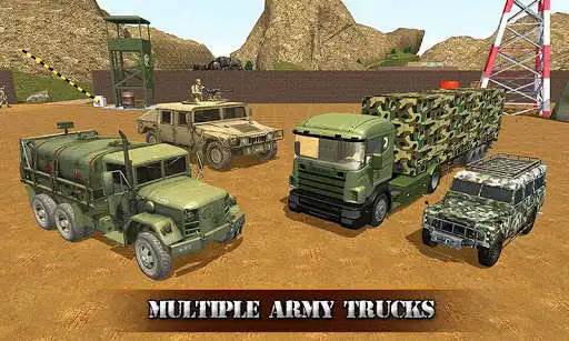 Play US OffRoad Army Truck Driver as an online game US OffRoad Army Truck Driver with UptoPlay