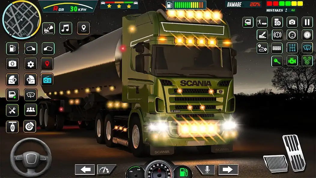 Play US Oil Tanker Transporter Game as an online game US Oil Tanker Transporter Game with UptoPlay