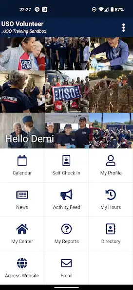 Play USO Volunteer Community as an online game USO Volunteer Community with UptoPlay