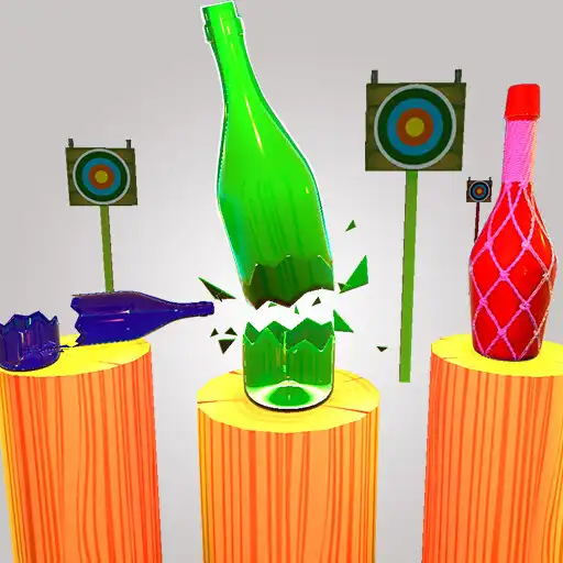 Play US Police Bottle Shooting Game APK