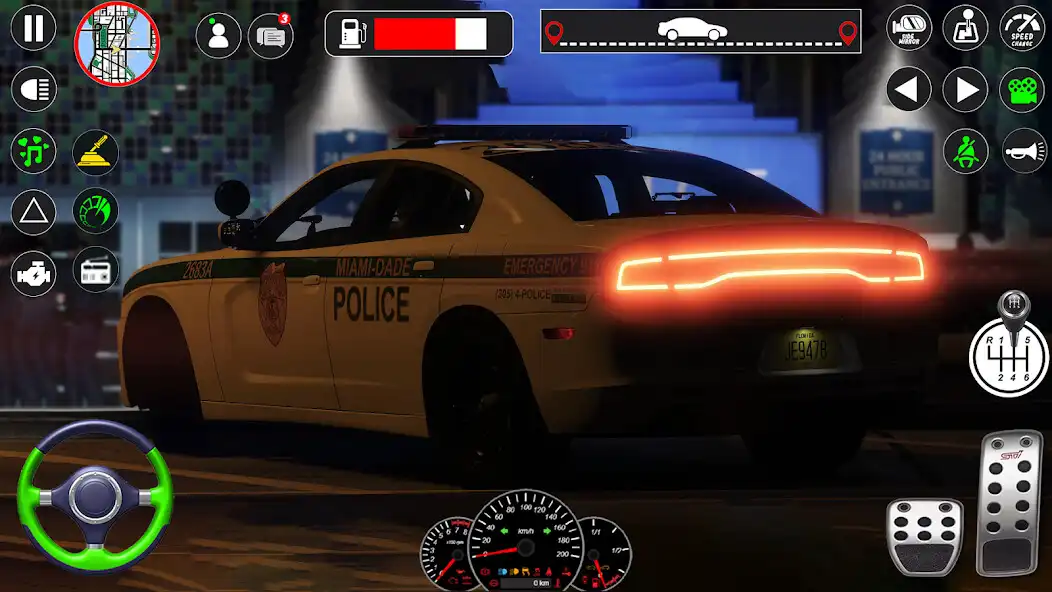 Play US Police Car Parking Sim 3D as an online game US Police Car Parking Sim 3D with UptoPlay