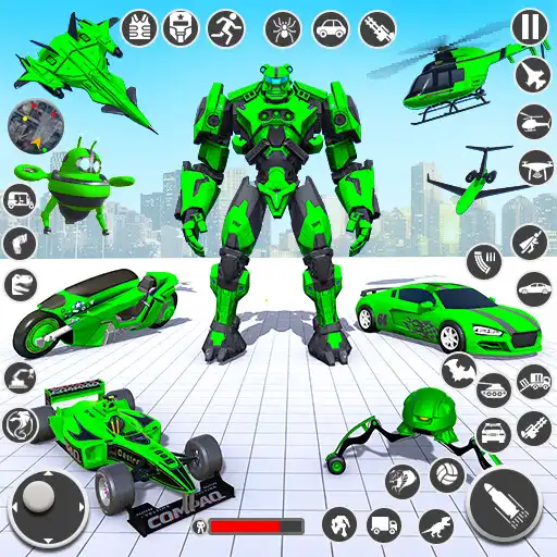 Play US Police Car Robot Battle APK