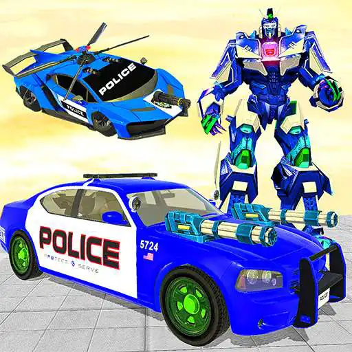 Play US Police Car Robot Transformation: Robot Strike APK