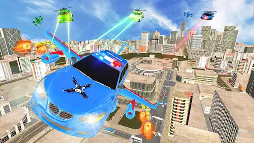 Play US Police Car Robot Transformation: Robot Strike as an online game US Police Car Robot Transformation: Robot Strike with UptoPlay