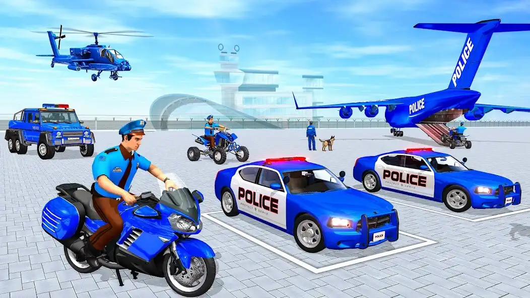 Play US Police Car Transporter Game as an online game US Police Car Transporter Game with UptoPlay