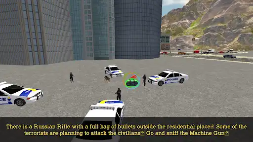 Play US Police Dog - City Crime Shooting Game as an online game US Police Dog - City Crime Shooting Game with UptoPlay