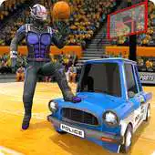 Free play online Us Police Drift Car Stunt Driving Basketball Boy! APK