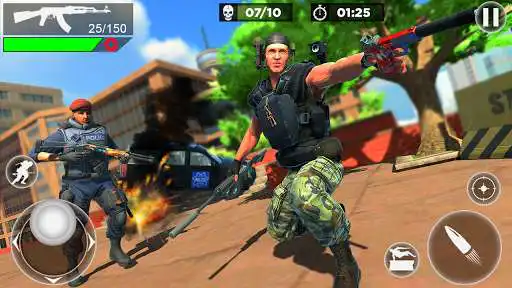 Play US Police Fire Free Unknown Battlegrounds Squad as an online game US Police Fire Free Unknown Battlegrounds Squad with UptoPlay