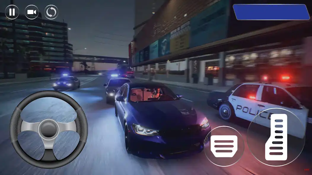 Play US Police gangster Chase as an online game US Police gangster Chase with UptoPlay