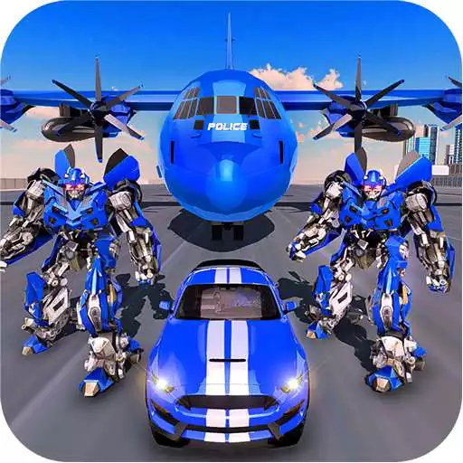 Free play online US Police Robot Transform - Police Plane Transport APK