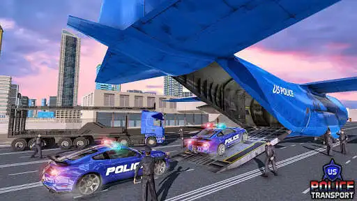 Play US Police Robot Transform - Police Plane Transport Play US Police Robot Transform - Police Plane Transport