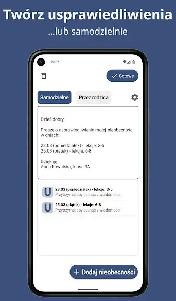 Play Usprawiedliwienia e-dzienniki as an online game Usprawiedliwienia e-dzienniki with UptoPlay