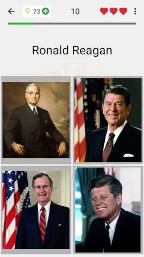 Play US Presidents and Vice-Presidents - History Quiz as an online game US Presidents and Vice-Presidents - History Quiz with UptoPlay