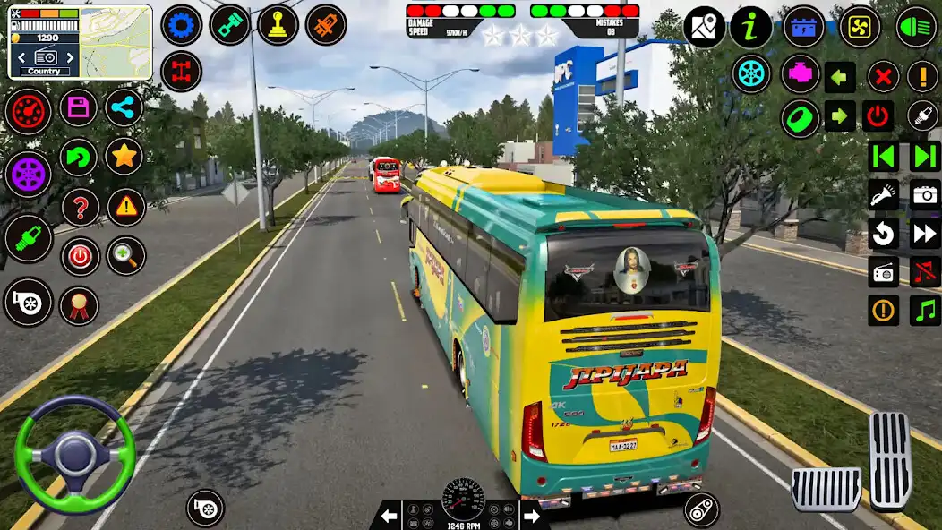 Play US Public Bus Driving Games 3d as an online game US Public Bus Driving Games 3d with UptoPlay